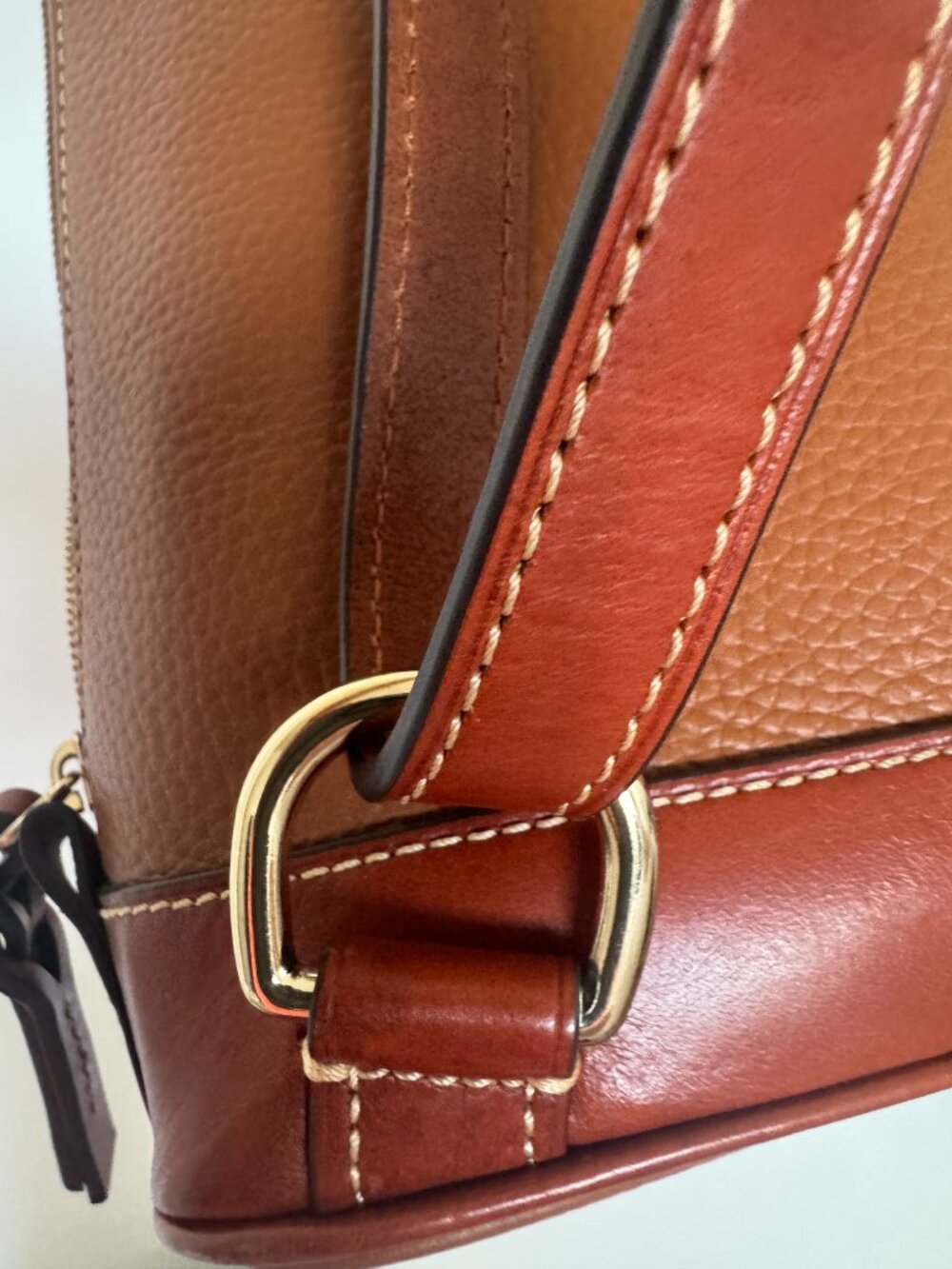 Dooney & Bourke Pebble Grain Zip Leather Backpack – Excellent Like-New Condition - Picture 5 of 14